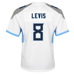 Will Levis Tennessee Titans Youth Game Jersey - White - Nike