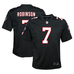 Bijan Robinson Atlanta Falcons Youth Game Jersey - Black - Nike