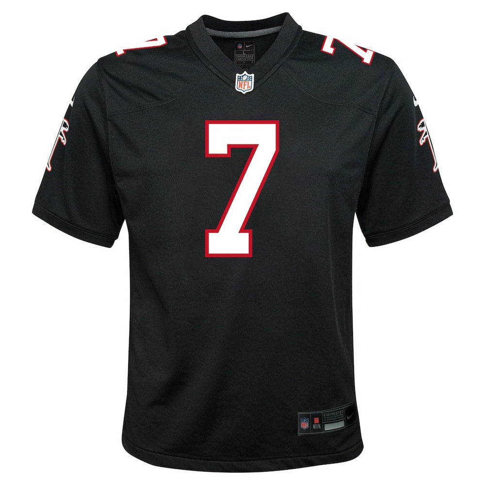 Bijan Robinson Atlanta Falcons Youth Game Jersey - Black - Nike