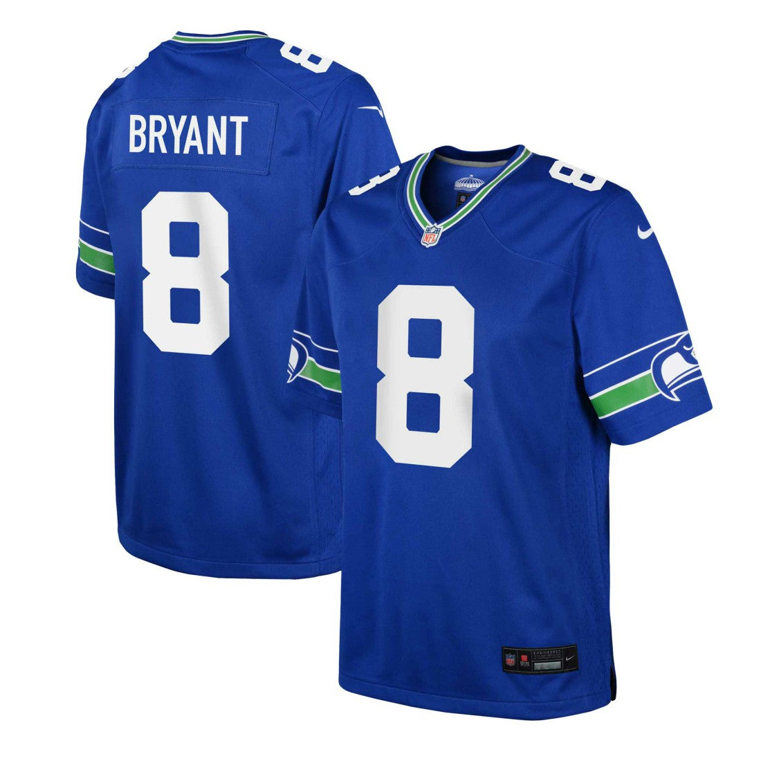 12th Fan Seattle Seahawks Youth Game Jersey - Royal - Nike