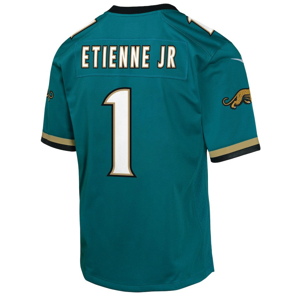 Travis Etienne Jacksonville Jaguars Youth Game Jersey - Teal - Nike