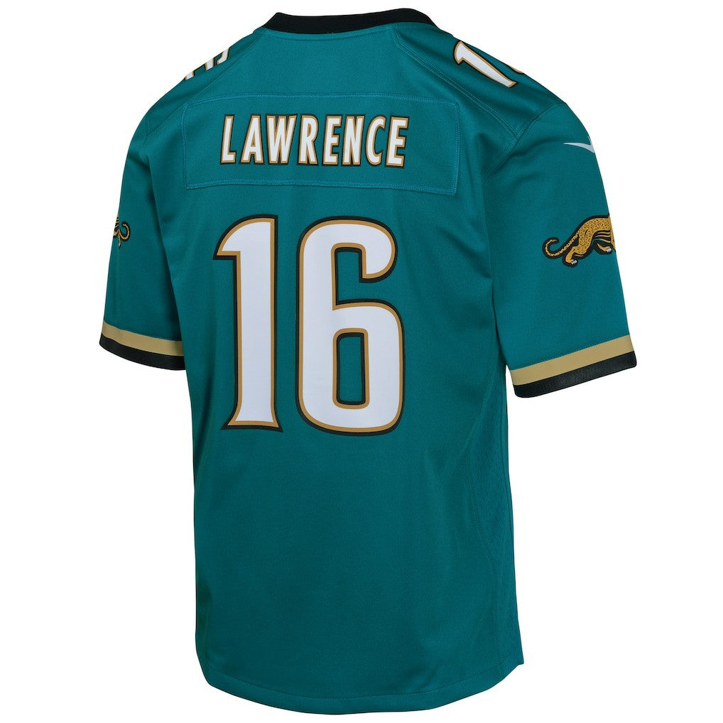 Trevor Lawrence Jacksonville Jaguars Youth Game Jersey - Teal - Nike