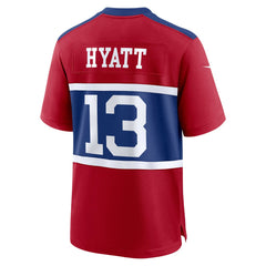 Jalin Hyatt New York Giants Youth Game Jersey - Red - Nike