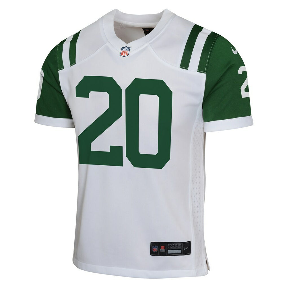 Breece Hall New York Jets Youth Game Jersey - White - Nike