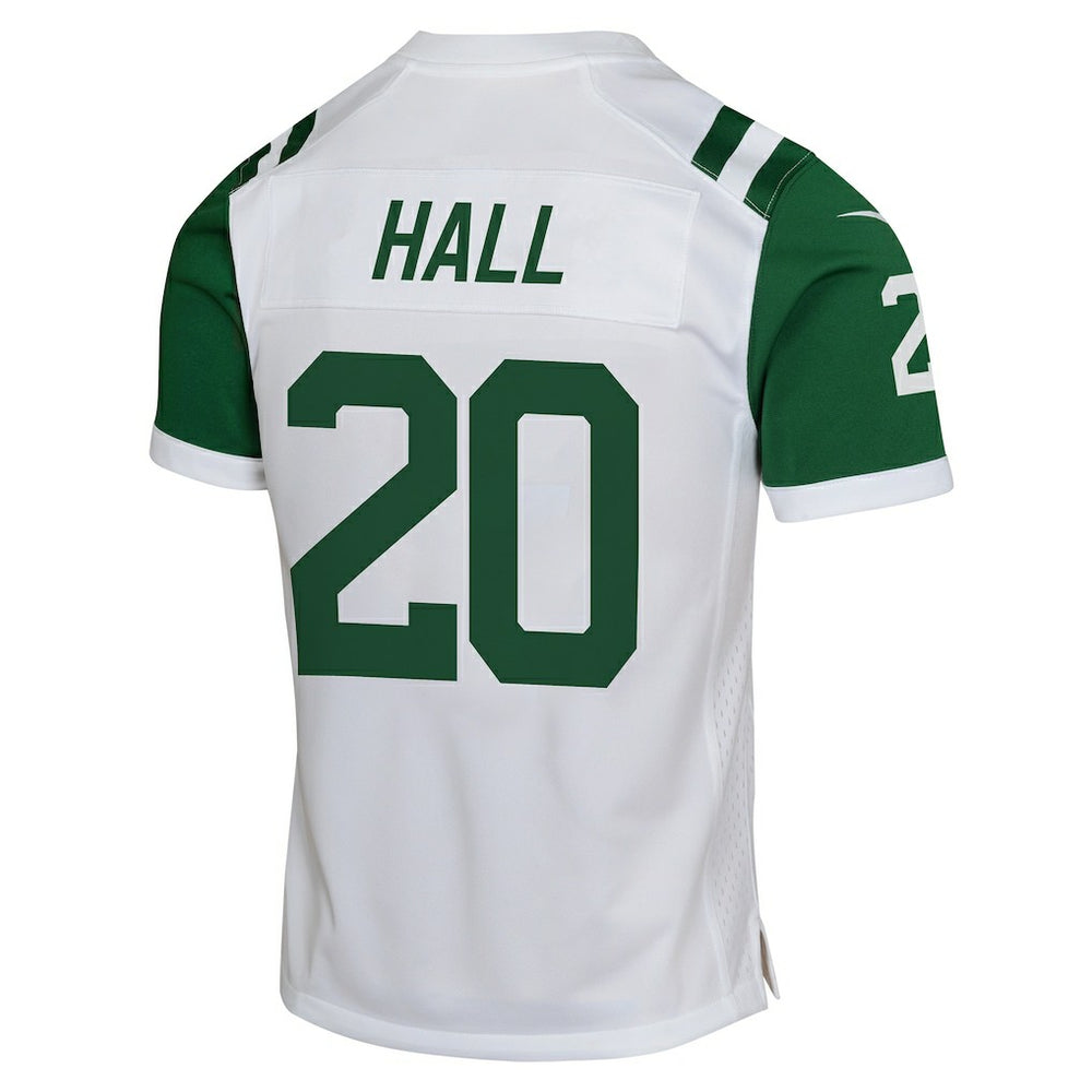 Breece Hall New York Jets Youth Game Jersey - White - Nike