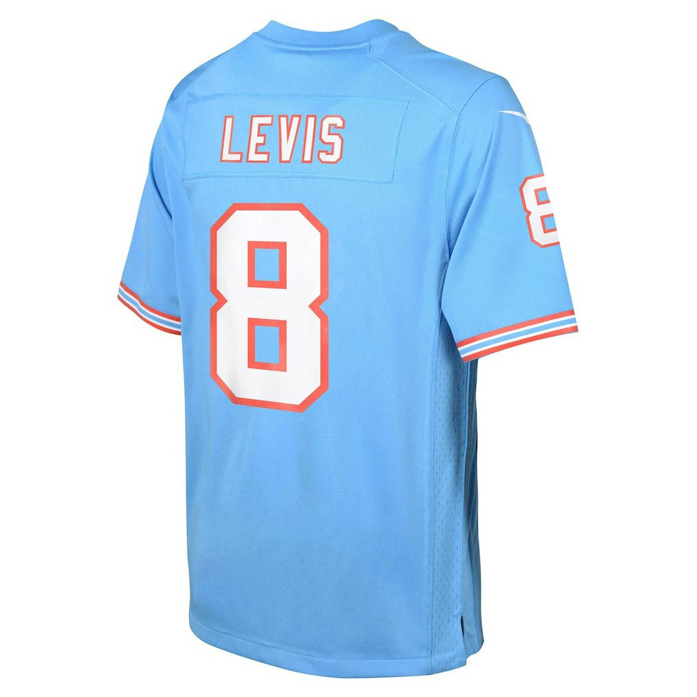 Will Levis Tennessee Titans Youth Game Jersey - Light Blue - Nike