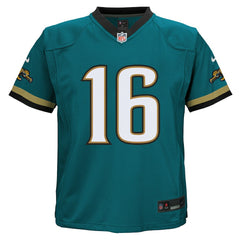 Trevor Lawrence Jacksonville Jaguars Preschool Prowler Throwback Player Game Jersey - Teal - Nike