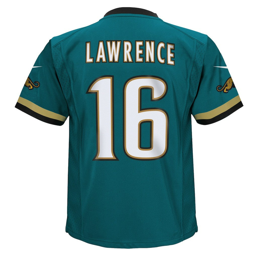 Trevor Lawrence Jacksonville Jaguars Preschool Prowler Throwback Player Game Jersey - Teal - Nike