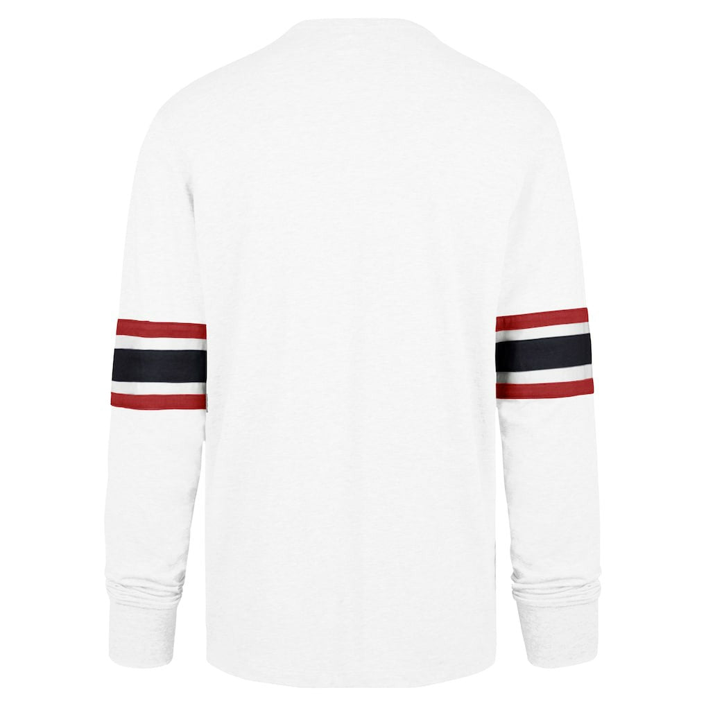 Houston Texans '47 Gridiron Premier Brex Long Sleeve T-Shirt - White - 47 brand