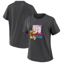 Cleveland Guardians WEAR by Erin Andrews Women's Domestic Box Color Boyfriend T-Shirt Sale