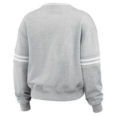 Chicago Cubs WEAR by Erin Andrews Women's Domestic Crest Pullover Sweatshirt Near Me