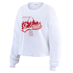 St. Louis Cardinals WEAR by Erin Andrews Women's Domestic Postcard Long Sleeve T-Shirt Sale