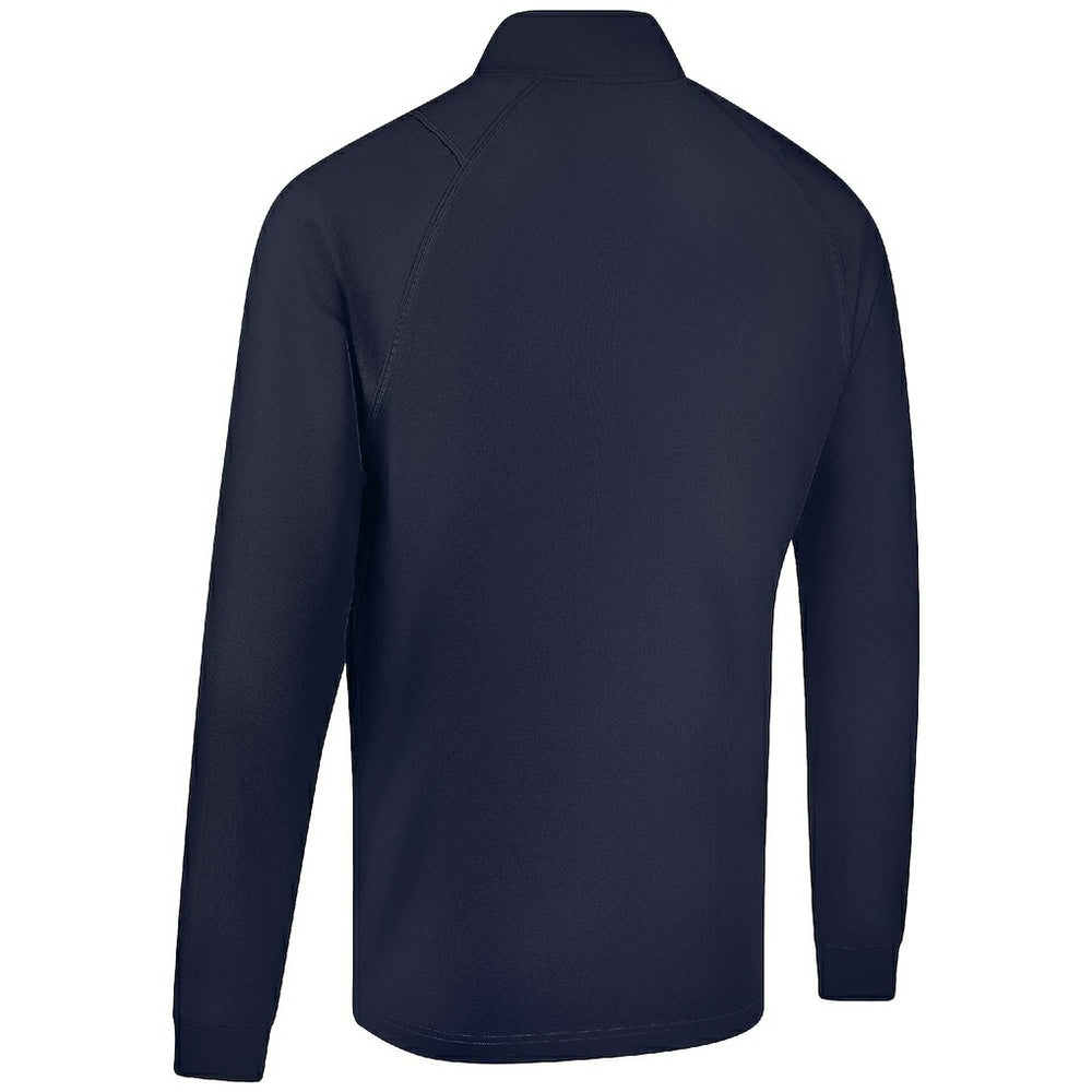 Denver Nuggets Levelwear Theory Insignia Core Quarter-Zip Pullover Top Navy