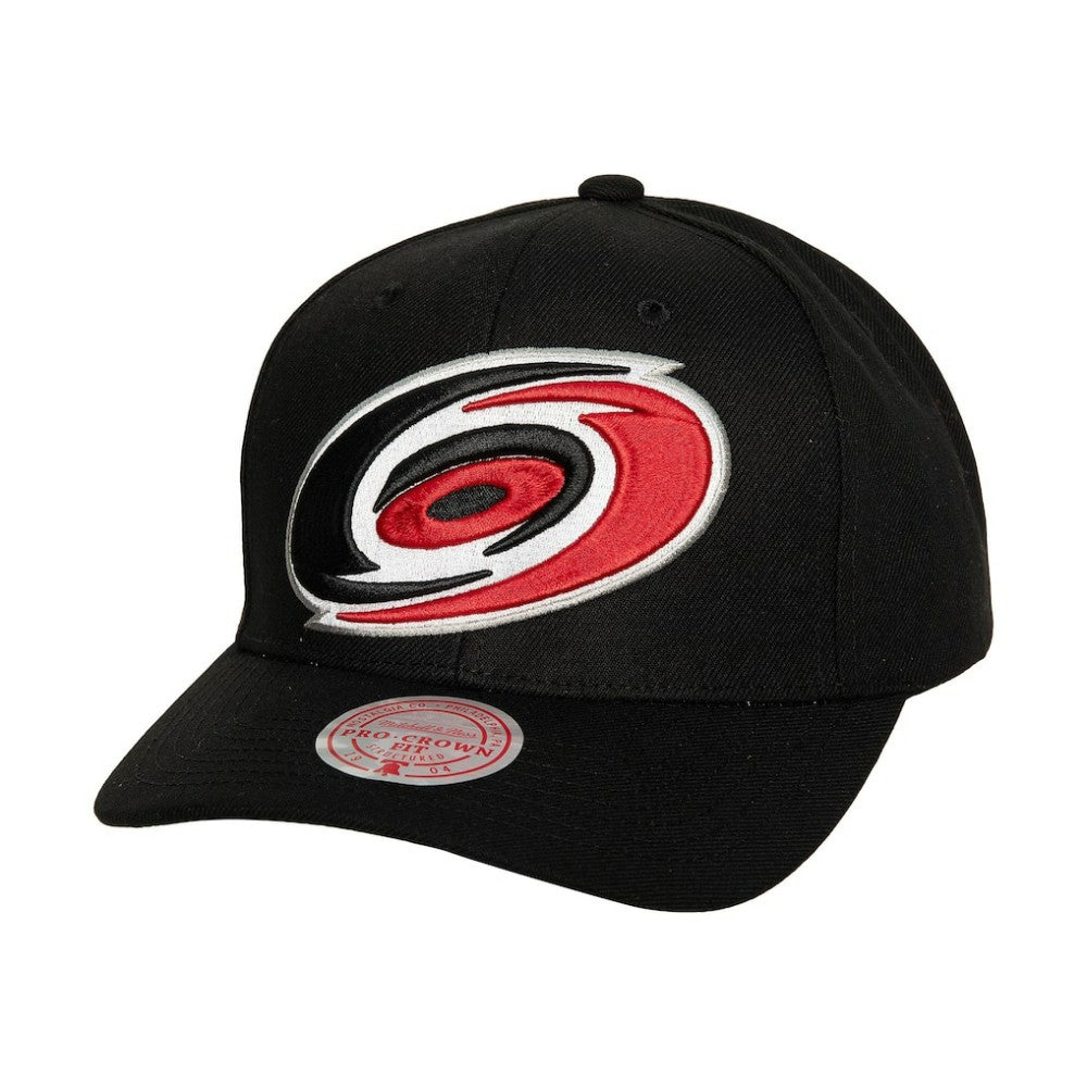Carolina Hurricanes Mitchell & Ness Core Team Ground Pro Adjustable Hat - Black | NHL near me