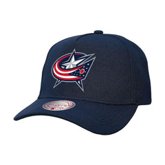 Columbus Blue Jackets Mitchell & Ness Core Team Ground Pro Adjustable Hat - Navy | NHL near me