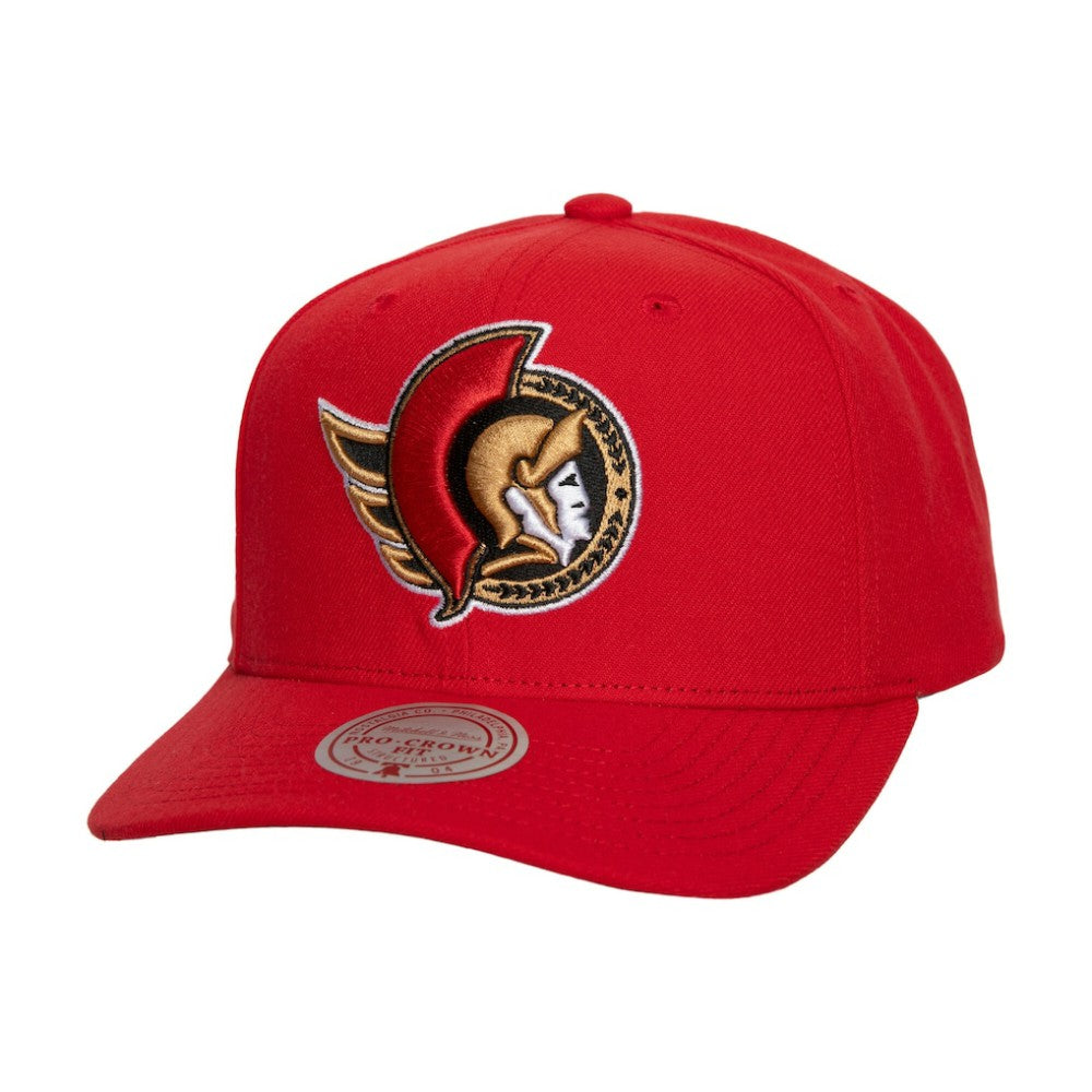 Ottawa Senators Mitchell & Ness Core Team Ground Pro Adjustable Hat - Red | NHL sale