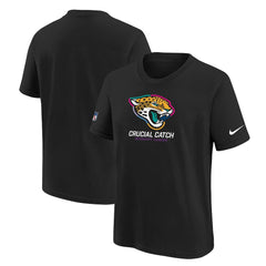 Jacksonville Jaguars Youth 2024 NFL Crucial Catch T-Shirt - Black - Nike