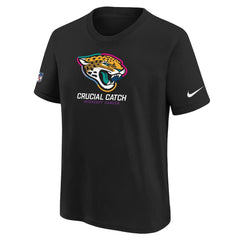 Jacksonville Jaguars Youth 2024 NFL Crucial Catch T-Shirt - Black - Nike