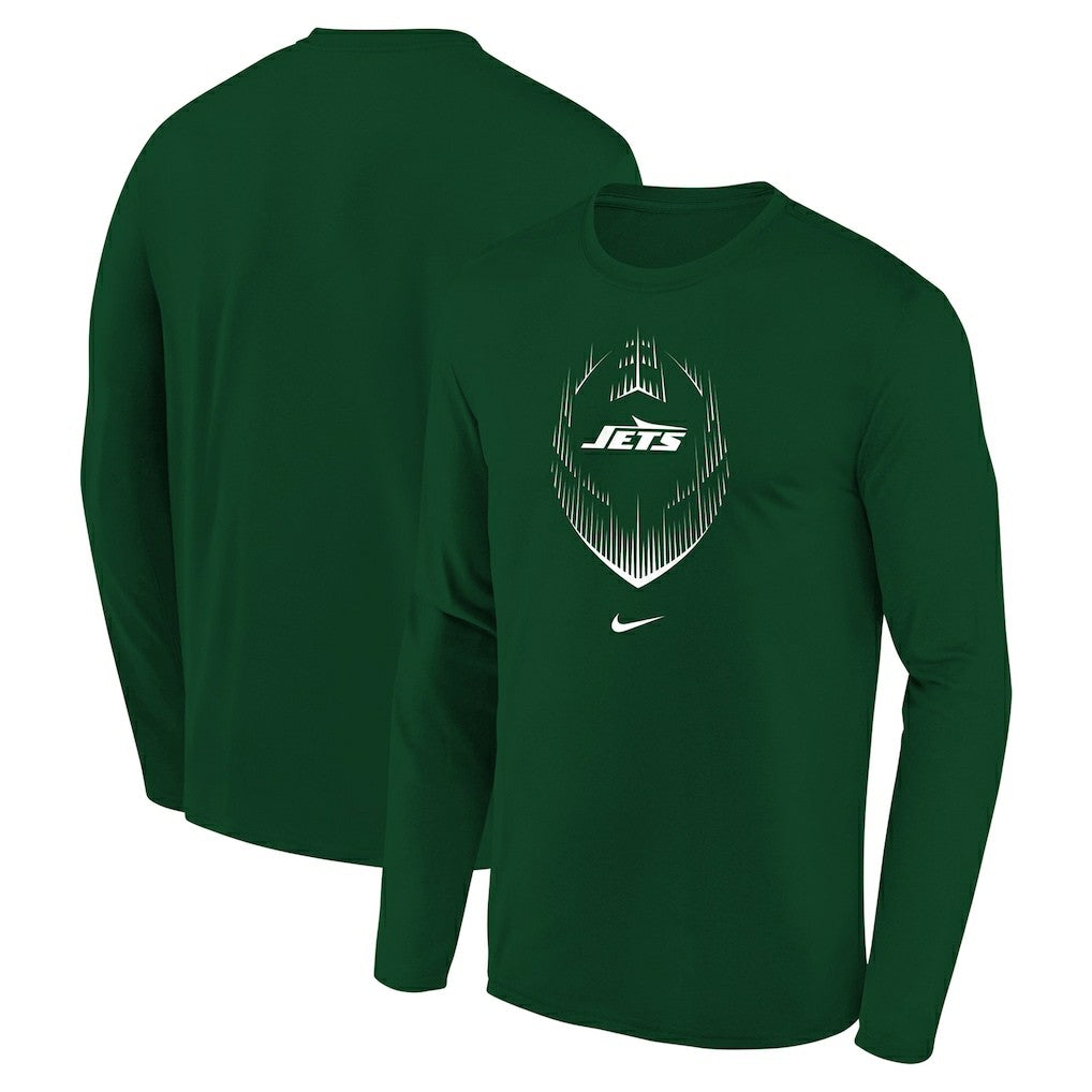 New York Jets Youth Legend Icon Long Sleeve T-Shirt - Green - Nike