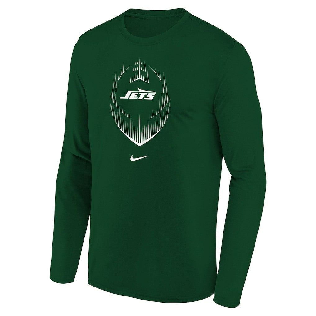 New York Jets Youth Legend Icon Long Sleeve T-Shirt - Green - Nike