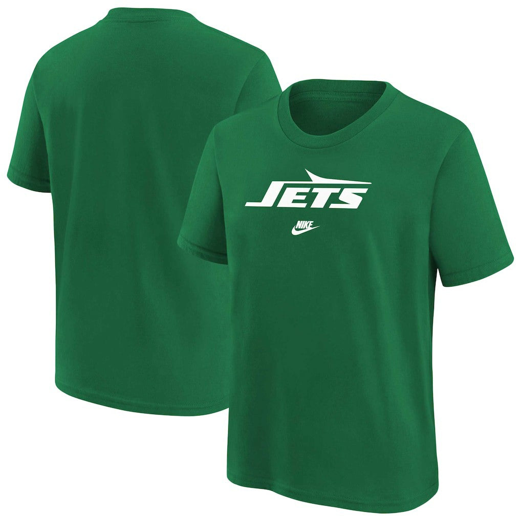 New York Jets Youth Rewind Essential T-Shirt - Green - Nike