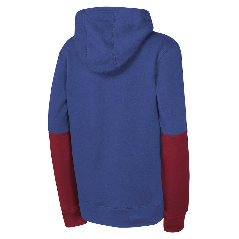 New York Giants Youth Club Pullover Hoodie - Royal - Nike