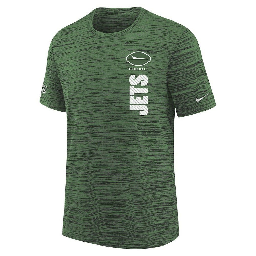 New York Jets Youth Sideline Velocity Performance T-Shirt - Green - Nike