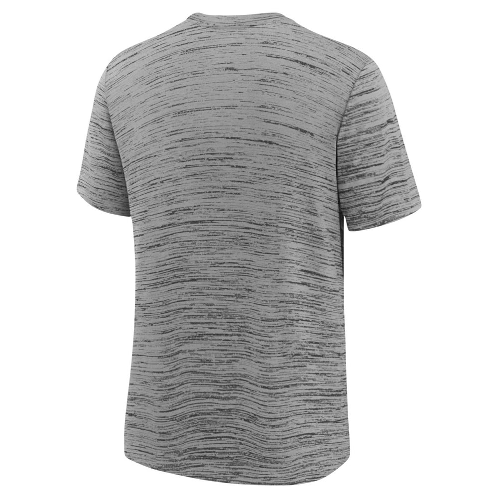 Houston Texans Youth Sideline Velocity Performance T-Shirt - Heather Charcoal - Nike