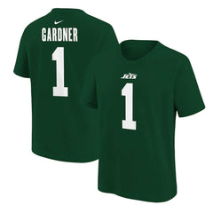 Ahmad Sauce Gardner New York Jets Youth Player Name & Number T-Shirt - Green - Nike