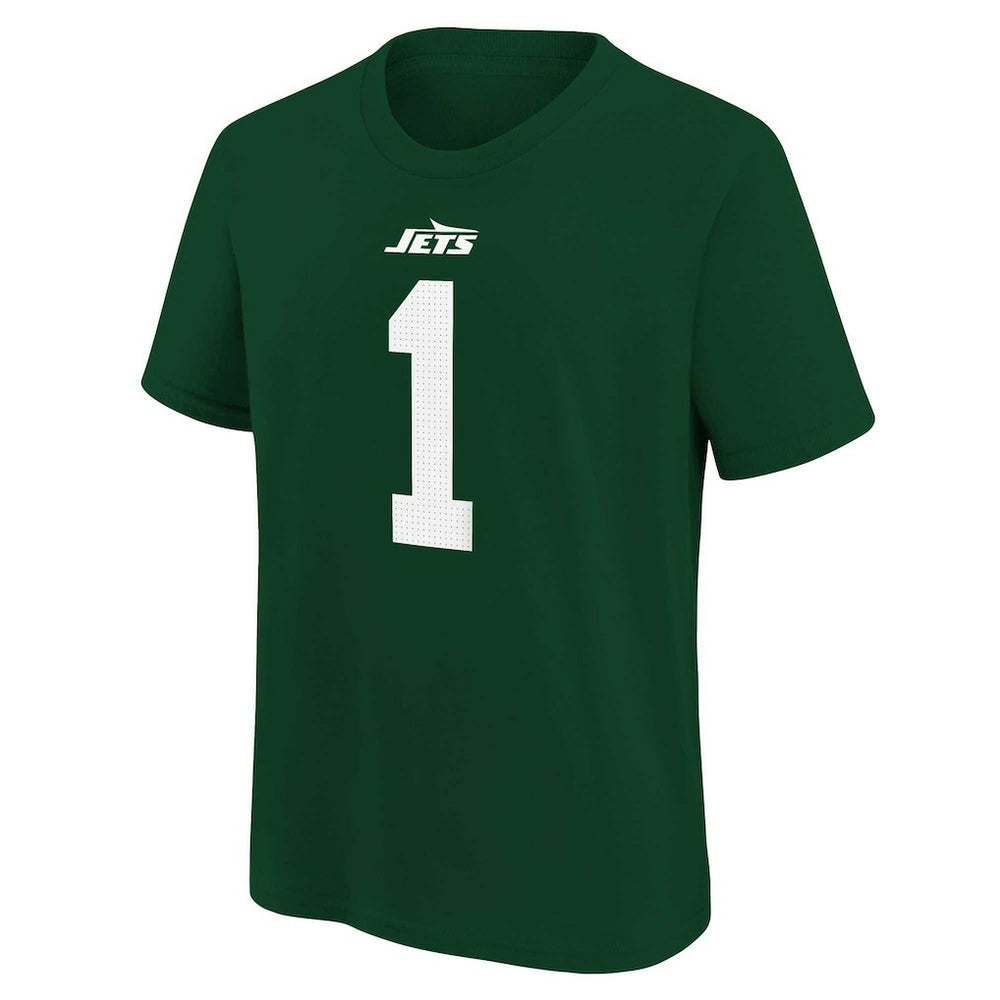 Ahmad Sauce Gardner New York Jets Youth Player Name & Number T-Shirt - Green - Nike