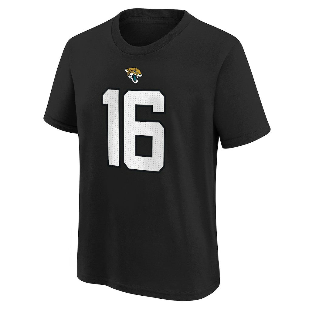 Trevor Lawrence Jacksonville Jaguars Youth Player Name & Number T-Shirt - Black - Nike