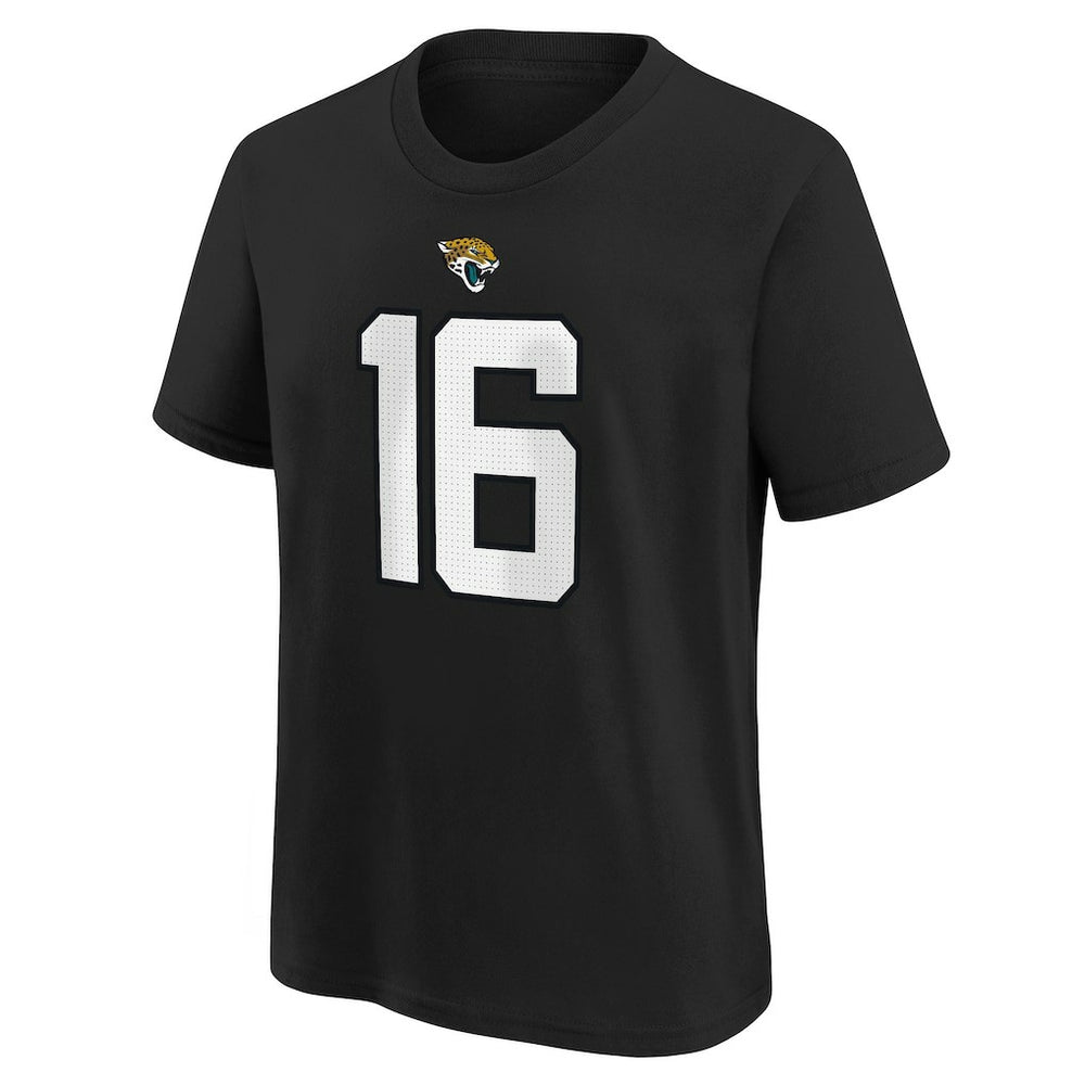 Trevor Lawrence Jacksonville Jaguars Youth Player Name & Number T-Shirt - Black - Nike