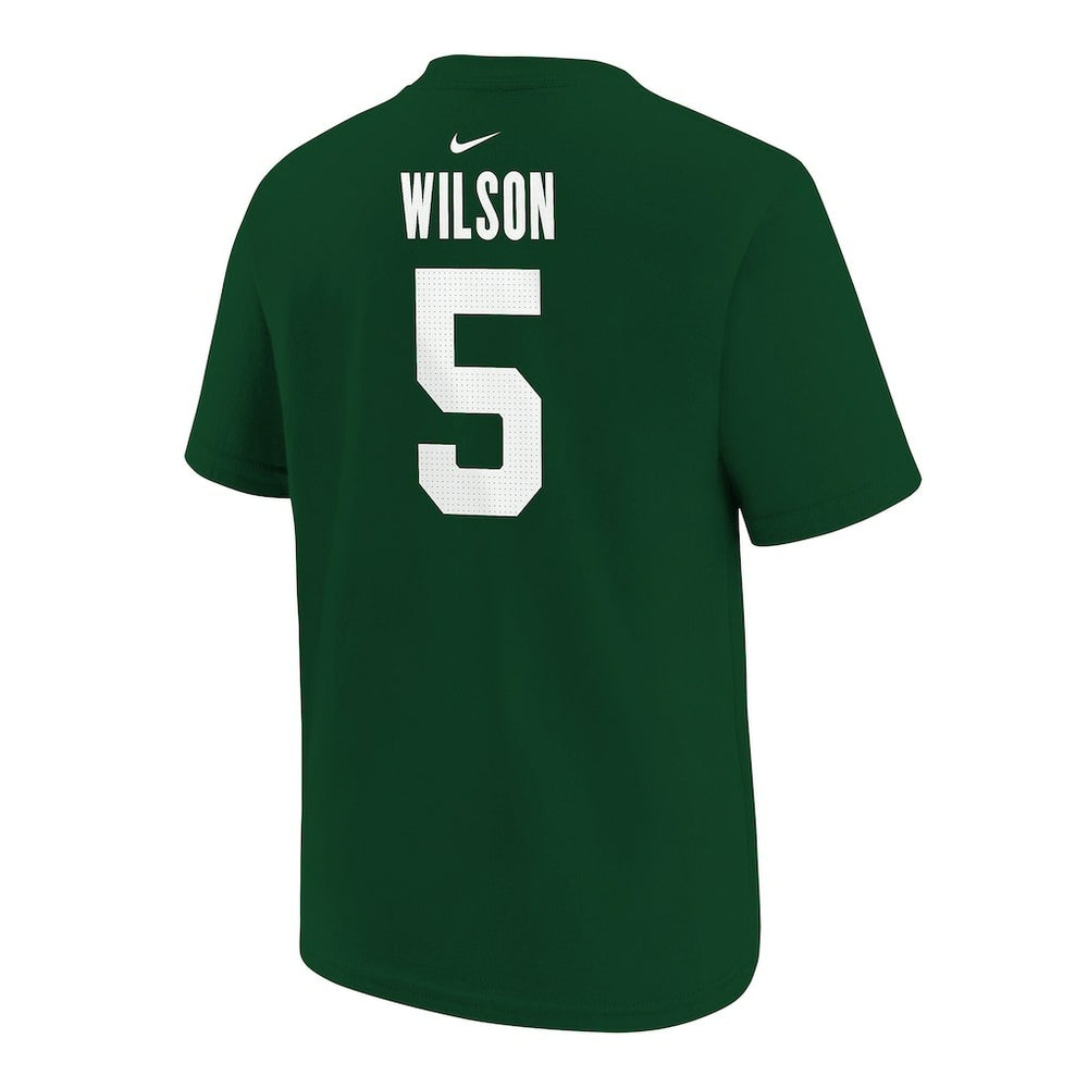 Garrett Wilson New York Jets Youth Player Name & Number T-Shirt - Green - Nike