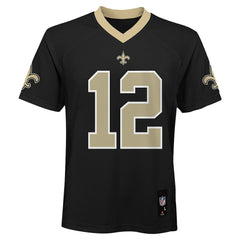 Chris Olave New Orleans Saints Youth Replica Player Jersey - Black - NFL