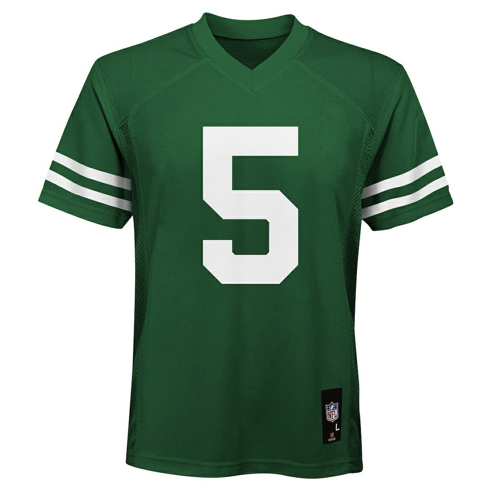 Garrett Wilson New York Jets Youth Replica Player Jersey - Legacy Green - NFL