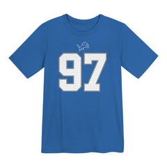 Aidan Hutchinson Detroit Lions Preschool Player Name & Number T-Shirt - Blue - Nike