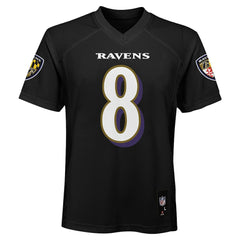 Lamar Jackson Baltimore Ravens Preschool Replica Player Jersey - Black - NFL