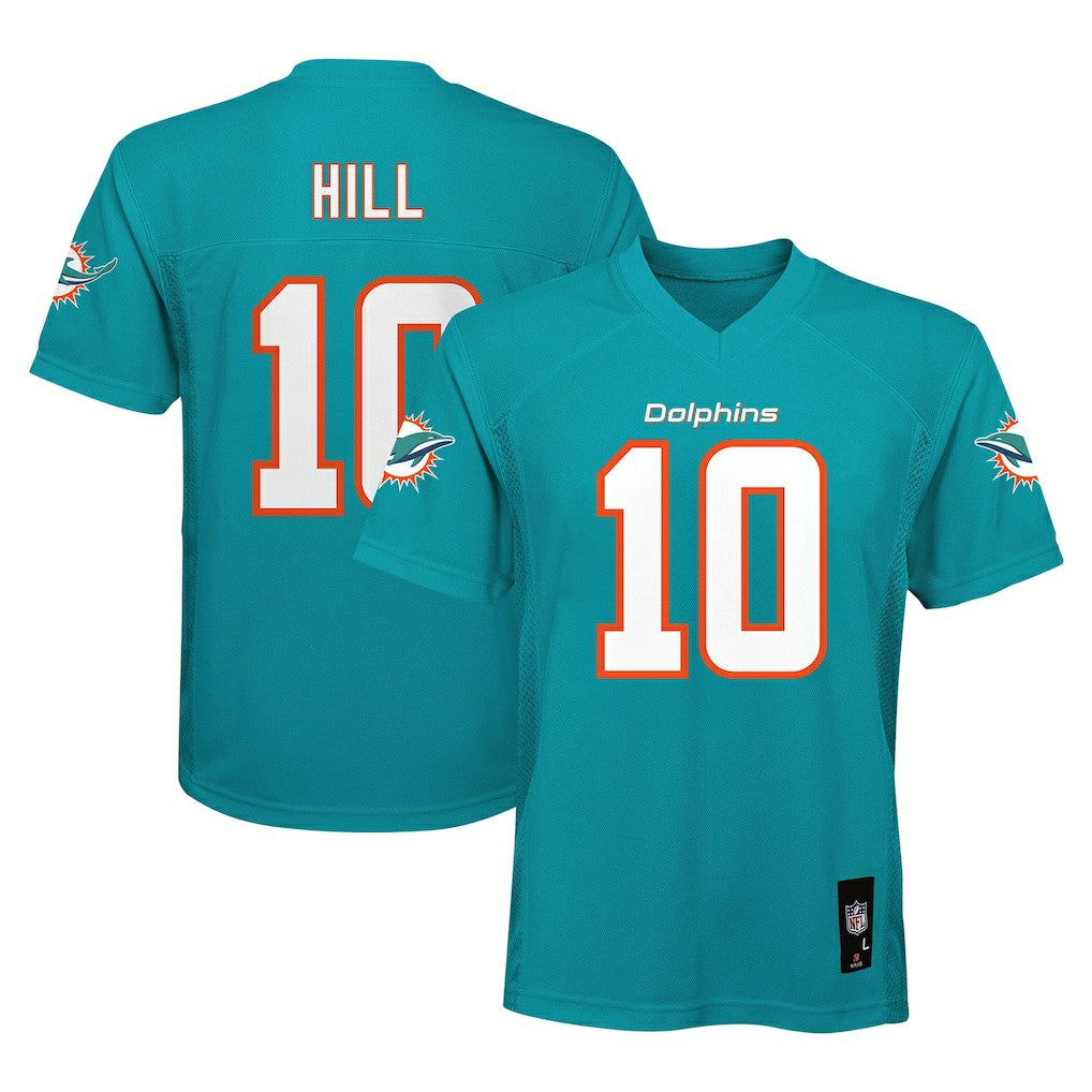 Tyreek Hill Miami Dolphins Preschool Replica Player Jersey - Aqua - NFL
