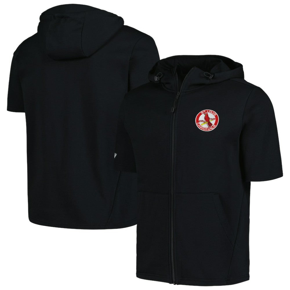 St. Louis Cardinals Levelwear Recruit Short Sleeve Full-Zip Hoodie Online