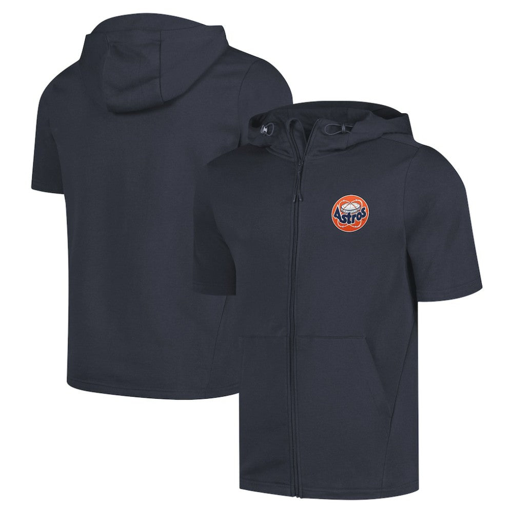 Houston Astros Levelwear Recruit Short Sleeve Full-Zip Hoodie for sale