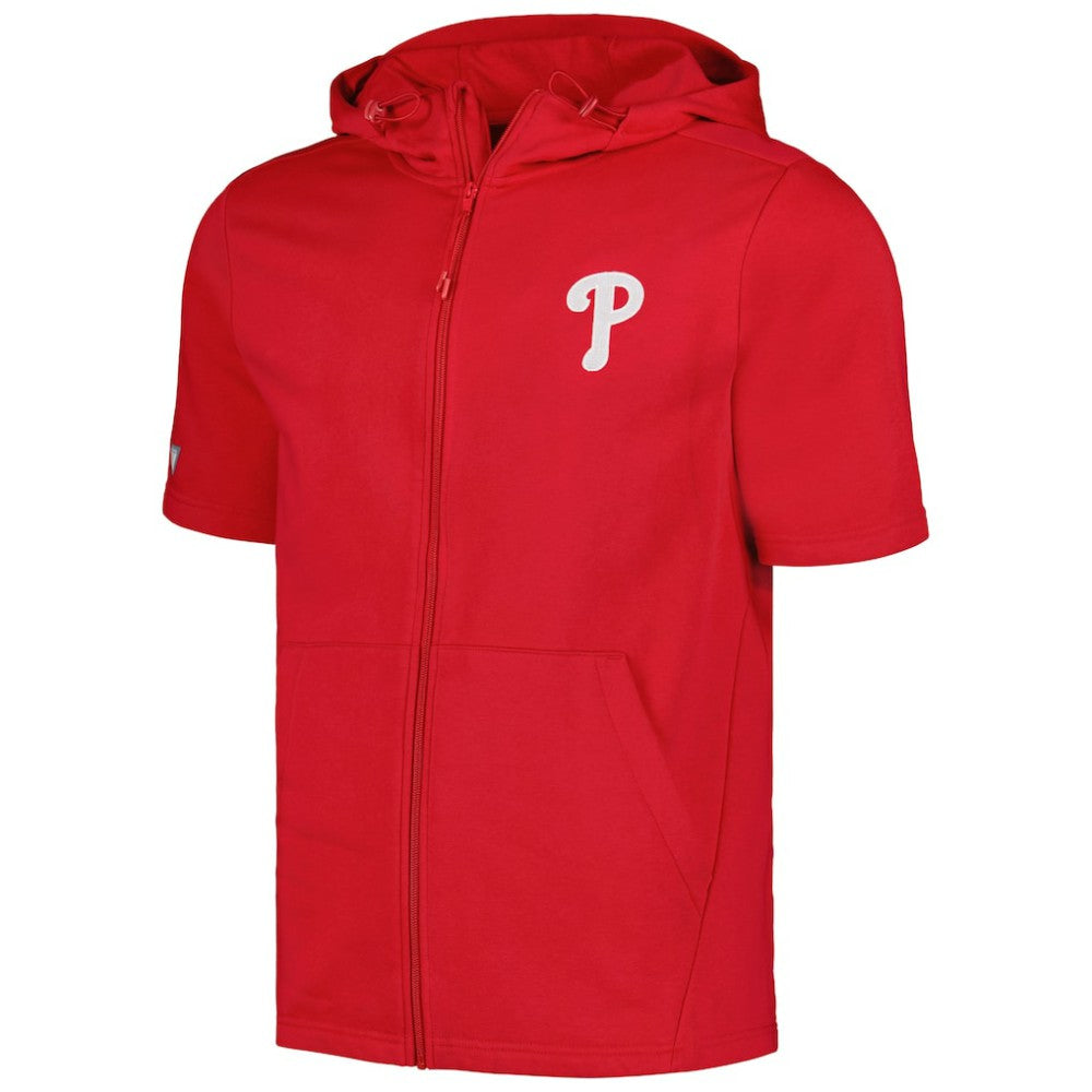Philadelphia Phillies Levelwear Recruit Short Sleeve Full-Zip Hoodie Near Me