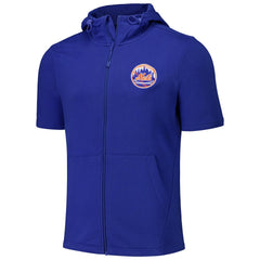 New York Mets Levelwear Recruit Short Sleeve Full-Zip Hoodie for sale