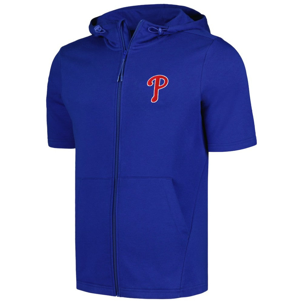 Philadelphia Phillies Levelwear Recruit Short Sleeve Full-Zip Hoodie Discount