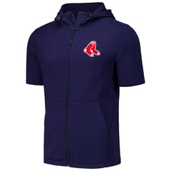Boston Red Sox Levelwear Recruit Short Sleeve Full-Zip Hoodie Sale