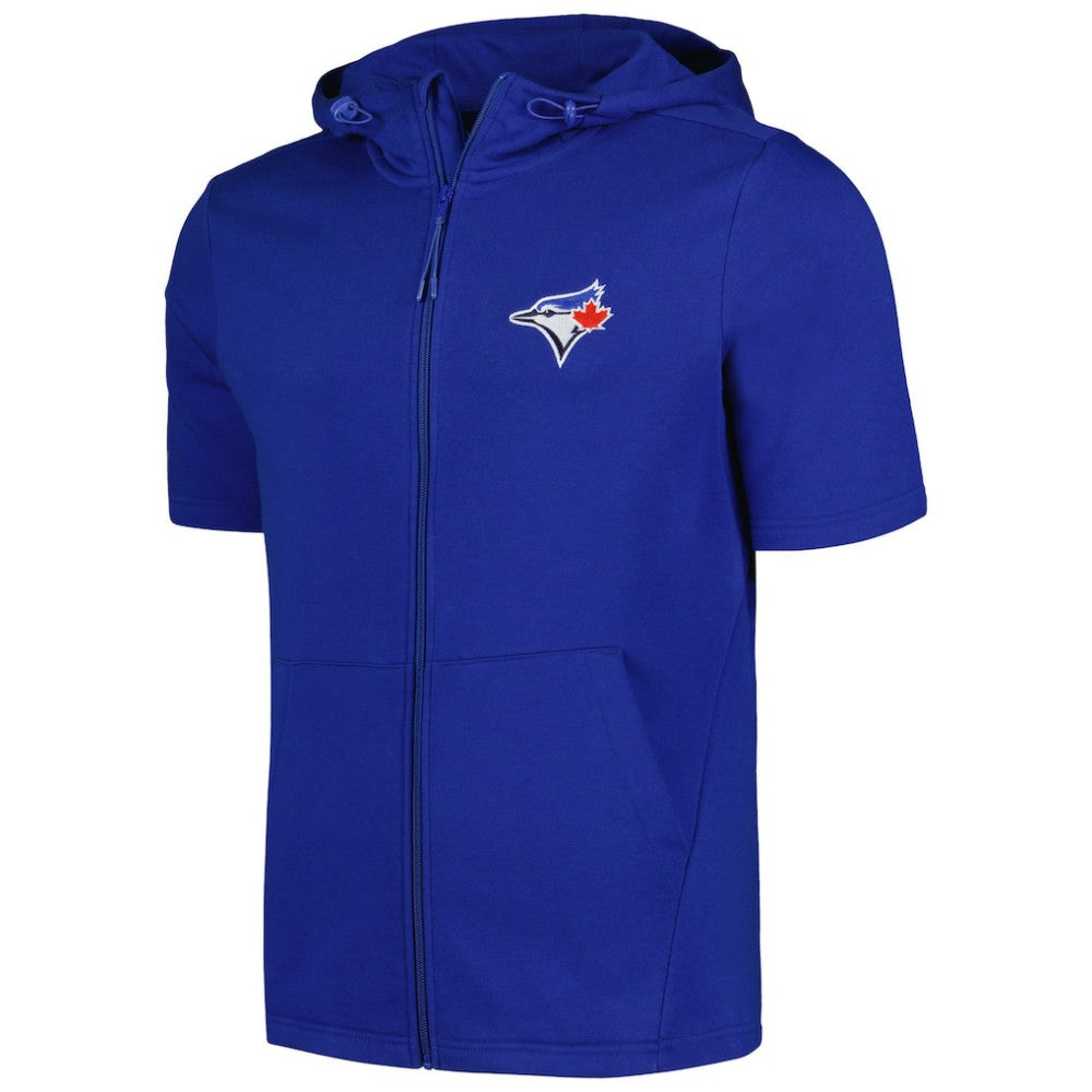 Toronto Blue Jays Levelwear Recruit Short Sleeve Full-Zip Hoodie for sale