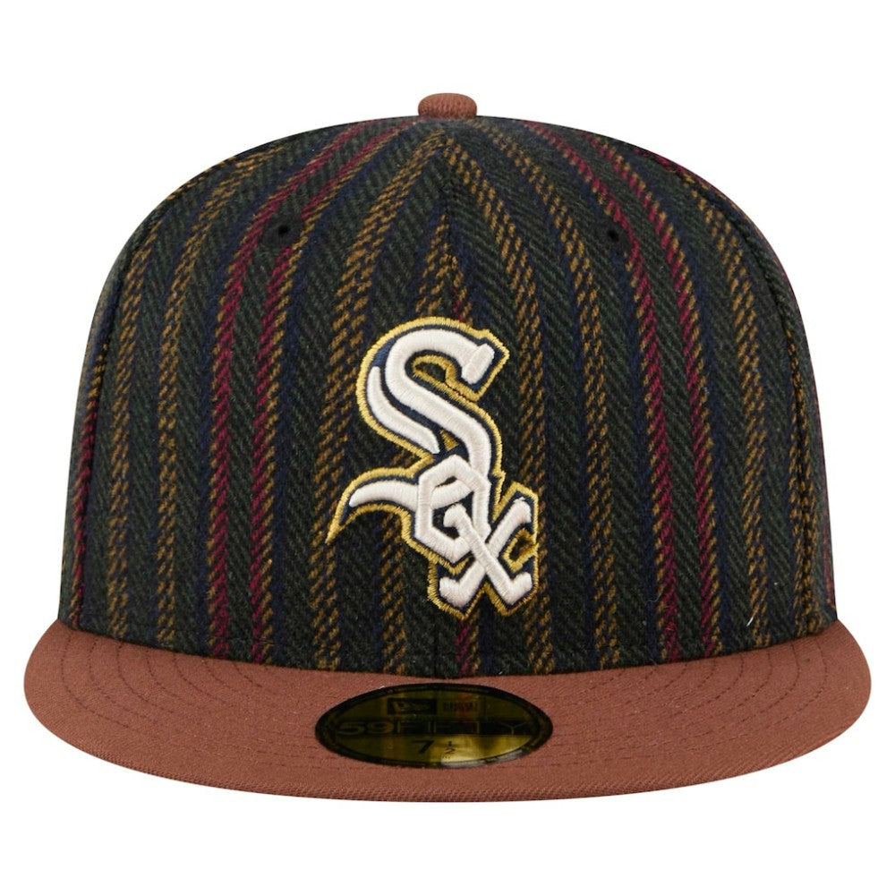 Chicago White Sox New Era Vintage Herringbone 59FIFTY Fitted Hat Sale