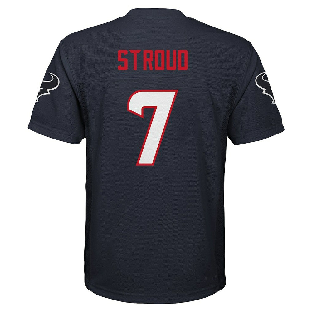 C.J. Stroud Houston Texans Youth Replica Player Jersey - Navy - NFL