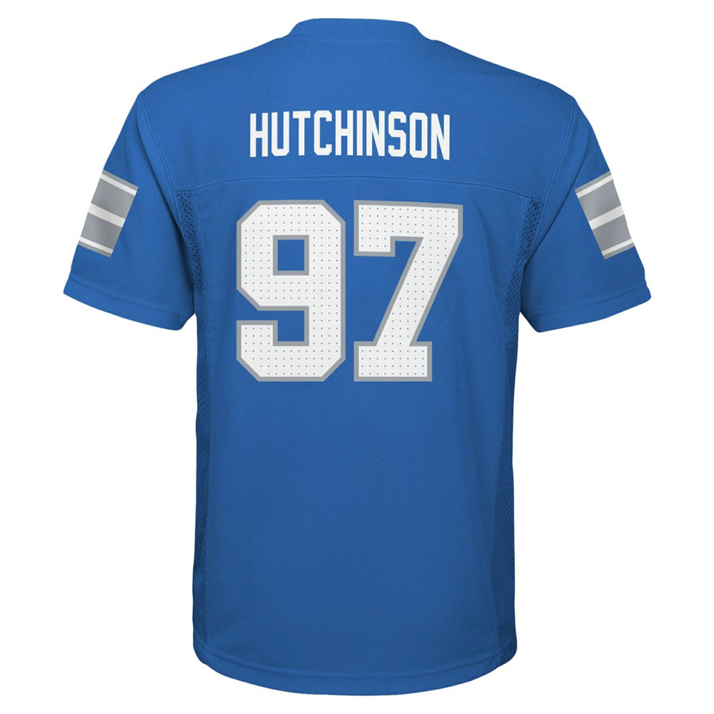 Aidan Hutchinson Detroit Lions Preschool Replica Player Jersey - Blue - NFL