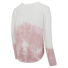 Seattle Kraken Concepts Sport Women's Orchard Tie-Dye Long Sleeve Top - Pink/White | NHL online