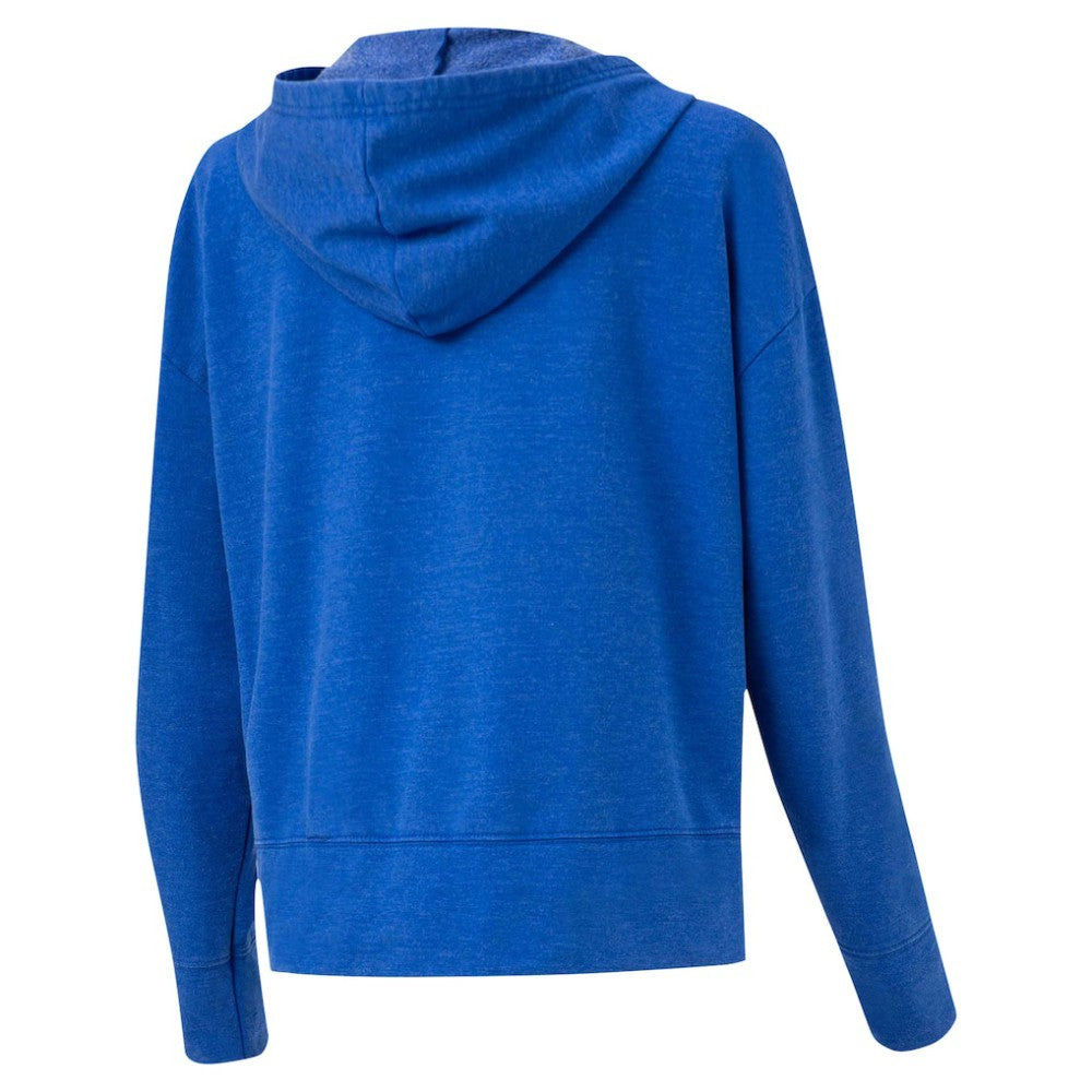 Tampa Bay Lightning Concepts Sport Women's Volley Pullover Hoodie - Blue | NHL Clearance